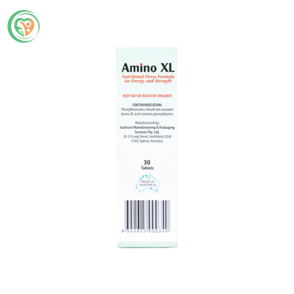 Thuốc Amino XL cung cấp các acid amin và tổng hợp protein cho cơ thể (Hộp 3 vỉ x 10 viên) - Ảnh 4