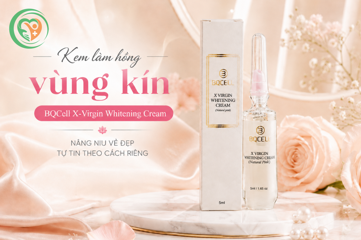 Kem dưỡng BQCell X-Virgin Whitening Cream