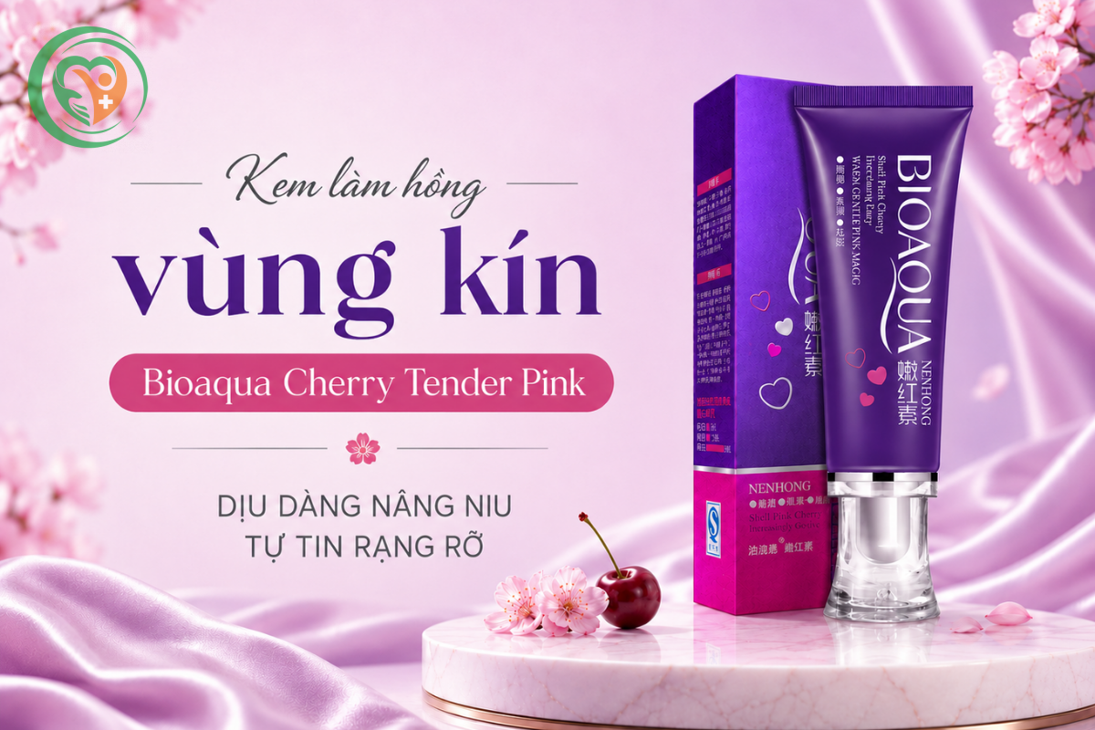 Kem làm hồng vùng kín Bioaqua Cherry Tender Pink