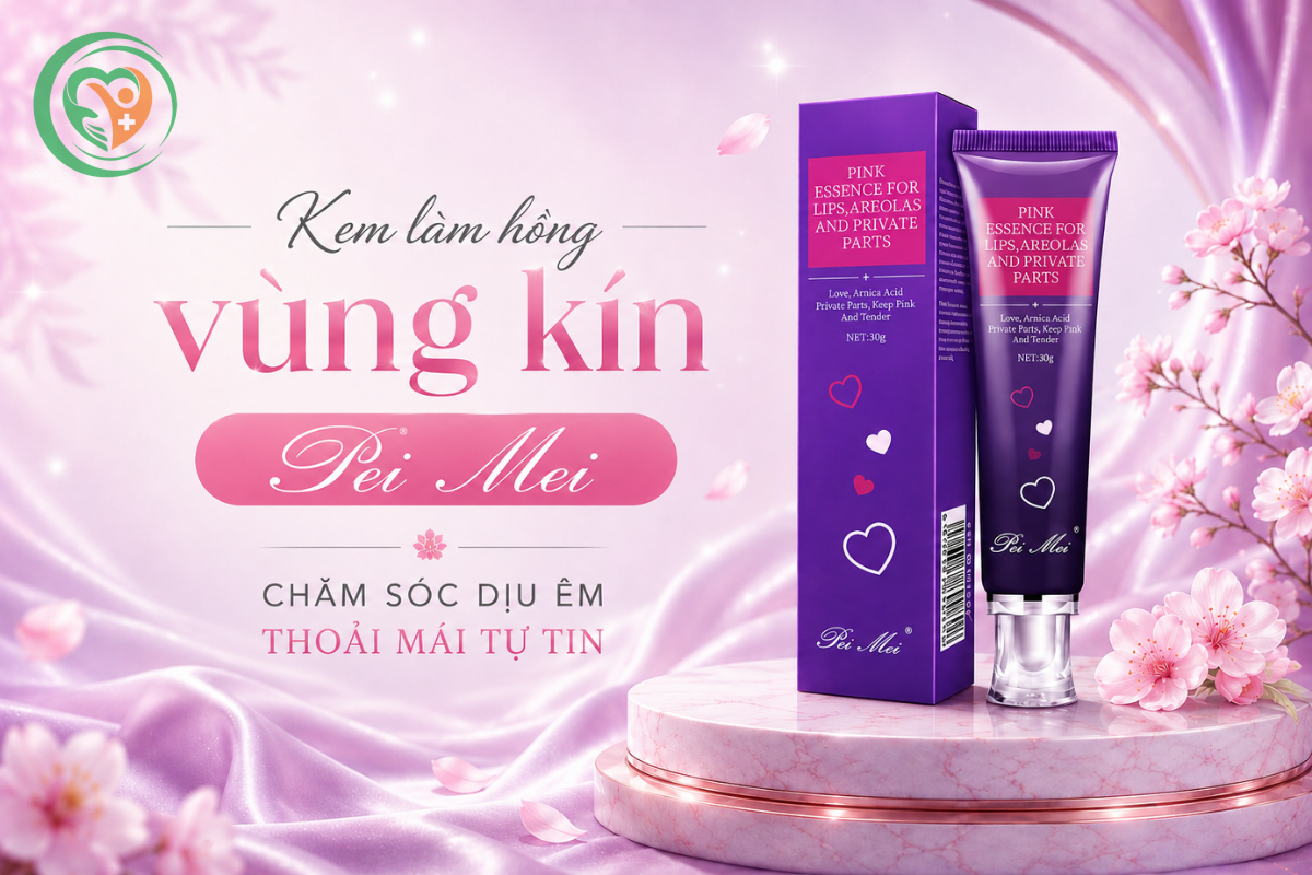 Kem làm hồng vùng kín Pei Mei