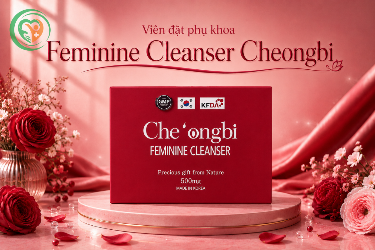 Viên đặt phụ khoa Feminine Cleanser Cheongbi