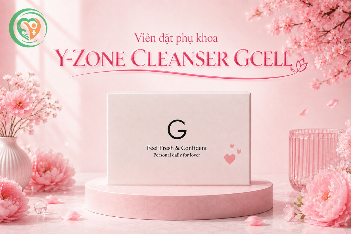 Viên đặt phụ khoa Y-Zone Cleanser Gcell