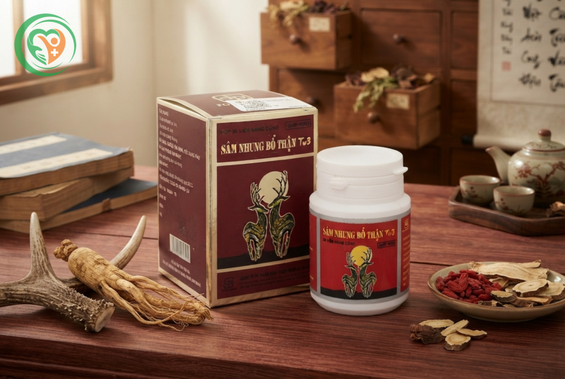 Sâm Nhung Bổ Thận TW3