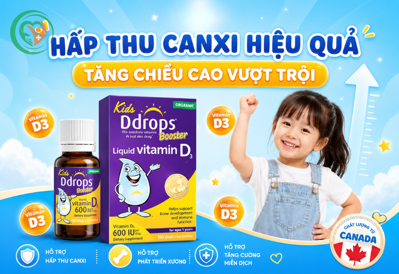 Ddrops Booster Vitamin D3 600IU