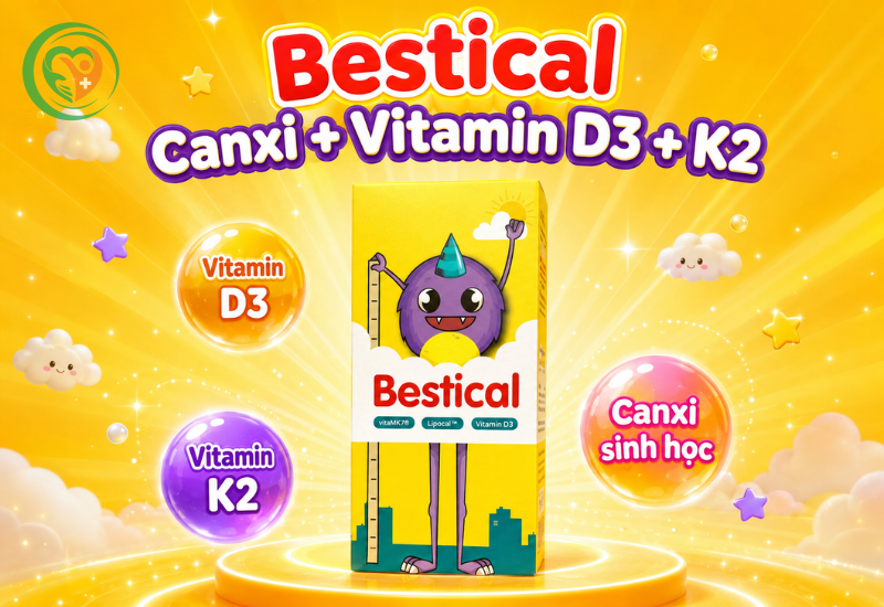 Bestical Canxi + Vitamin D3 + K2