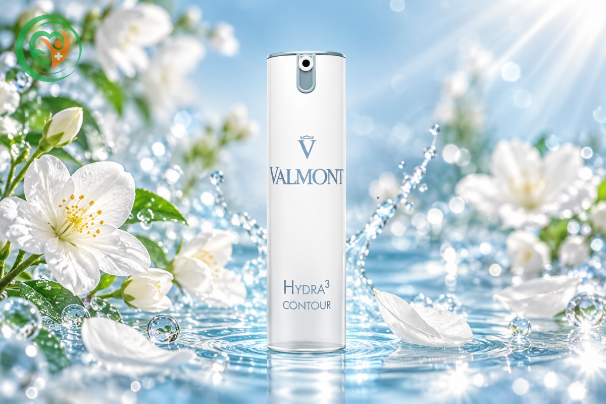 Gel dưỡng mắt Hydra3 Contour Valmont cấp ẩm, hỗ trợ làm mịn nếp nhăn (Chai 15ml)