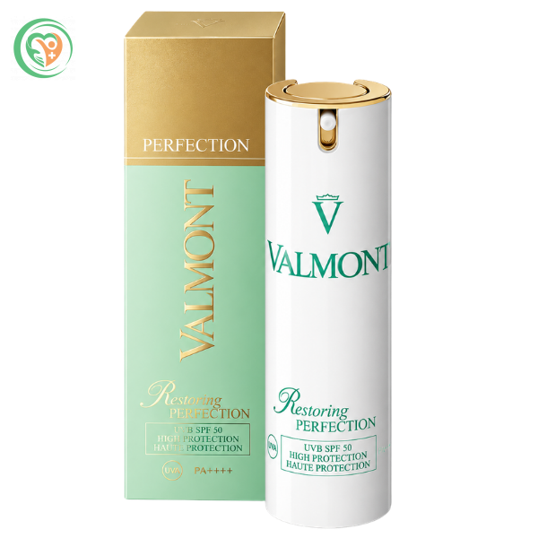 Kem chống nắng Restoring Perfection SPF 50 Valmont bảo vệ da, hỗ trợ chống lão hóa (Chai 30ml)
