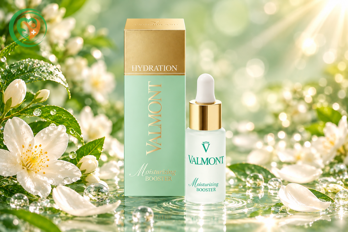 Serum Moisturizing Booster Valmont cấp nước, hỗ trợ da căng mọng (Lọ 20ml)