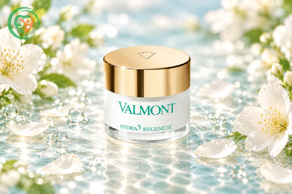 Kem dưỡng Hydra3 Regenetic Cream Valmont cấp ẩm, hỗ trợ làm mịn nếp nhăn (Hũ 50ml)
