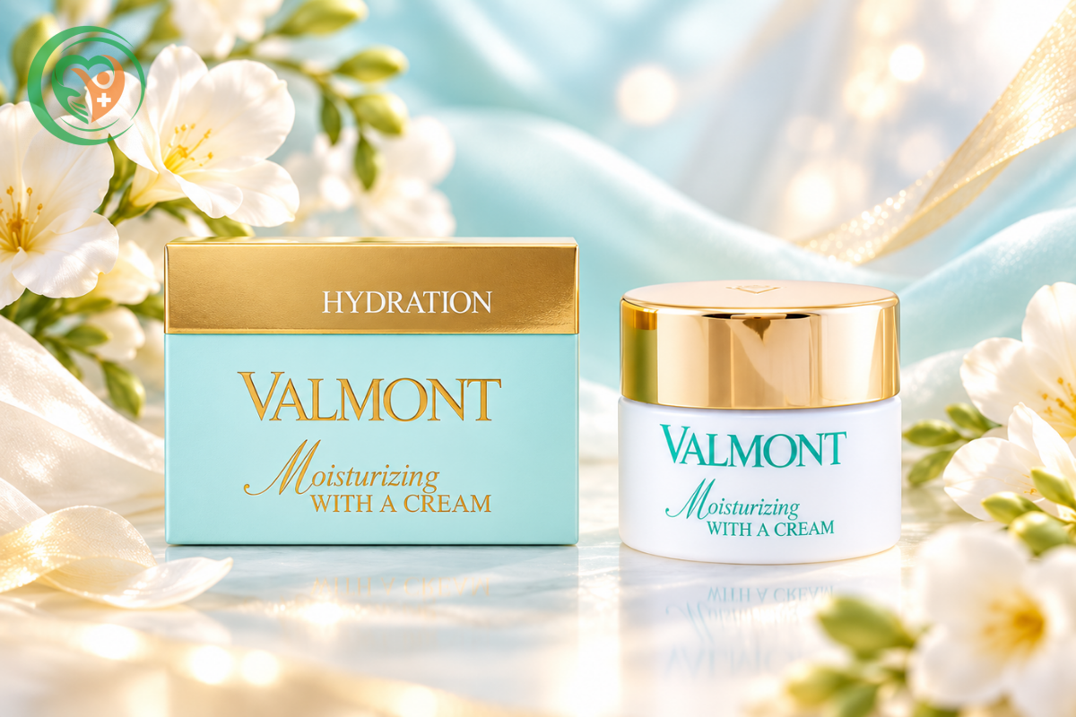 Kem dưỡng Moisturizing With A Cream Valmont cấp ẩm, giúp da căng mọng (Hũ 50ml)