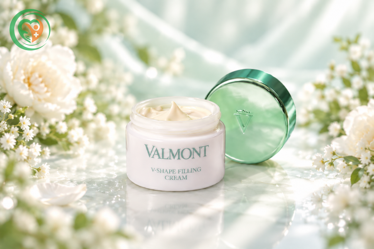Kem dưỡng V-Line Lifting Cream Valmont hỗ trợ làm mịn nếp nhăn, săn chắc da (Hũ 50ml)
