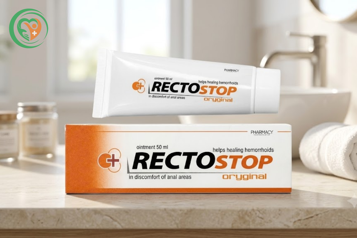 Mỡ bôi hậu môn RECTOSTOP ORYGINAL (Tuýp 50ml)