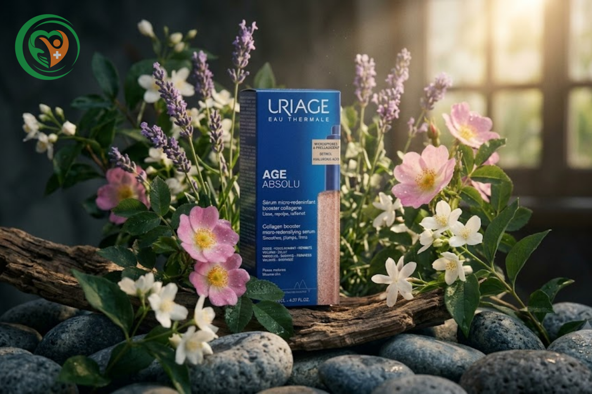 Tinh chất dưỡng da Age Absolu Collagen Booster Micro Redensifying Serum Uriage (Chai 30ml)
