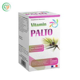Viên uống Palto chống rụng tóc, hói đầu, kích thích tóc mọc dày hơn và hỗ trợ làm đen tóc (hộp 60 viên)
